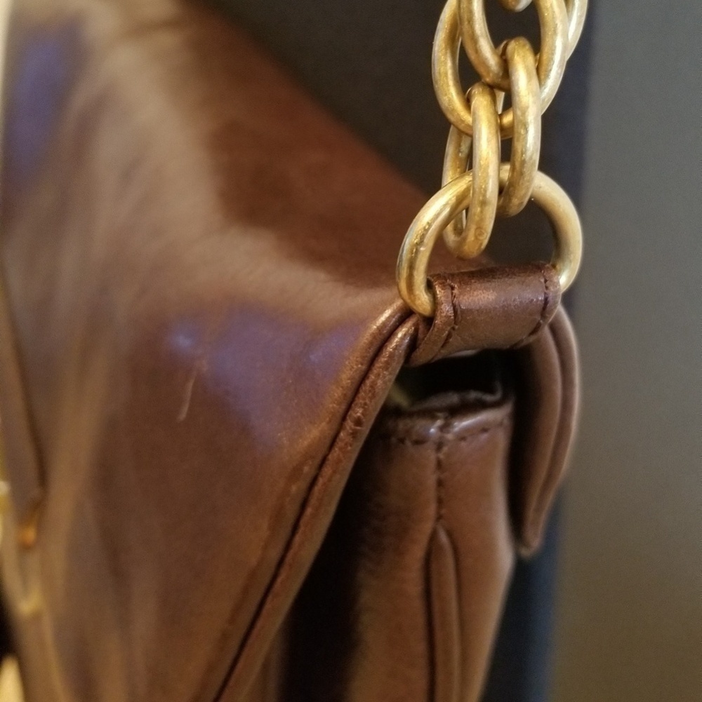 Kenneth Cole Messenger/Shoulder Bag/Chain Strap - Picture 5 of 8
